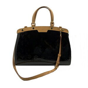 Louis Vuitton Bag Vernis Patent Brea Amaranth Purple